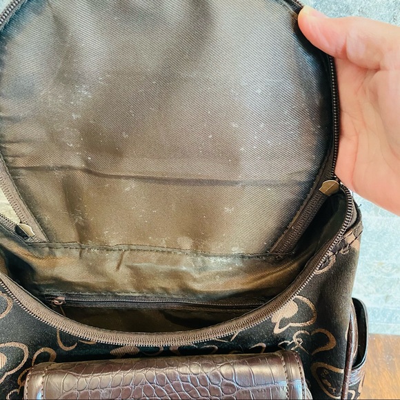 Small backpack with faux leather accents - Picture 5 of 7